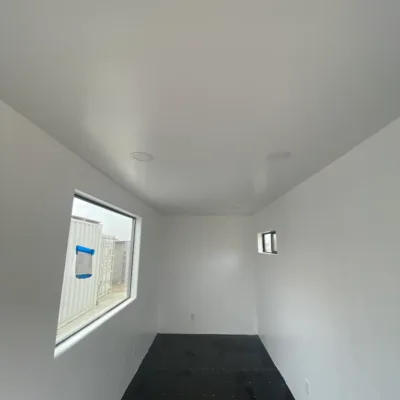 Stick-Framed, R13 Insulation, Drywall Finish (40' High Cube)